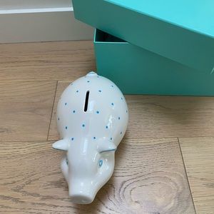 Tiffany and co baby dot piggy bank